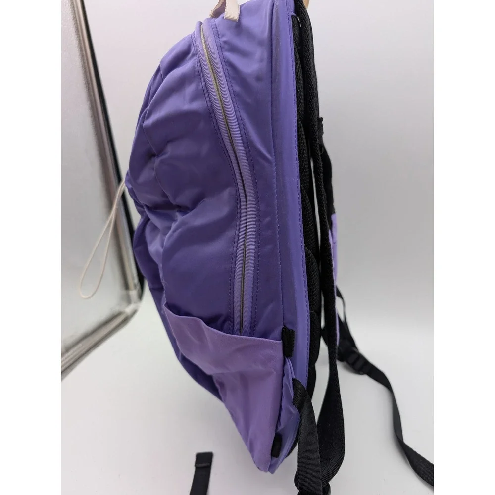 LULULEMON BACKPACK Run Like A Gazelle Purple Running Bag GYM Workout CINCH